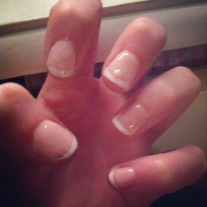My first French Mani I did all by myself!