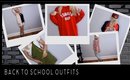 BACK TO SCHOOL OUTFITS w/ FALL TRENDS | Monday To Friday INSPIRATION