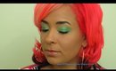 DIYB- Soft Smokey Green Eye Makeup