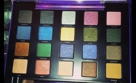 NEW Urban Decay Vice 2 Palette swatch and review