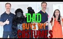 DAD BUYS MY HALLOWEEN COSTUMES !! GONE WRONG !