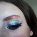 Rainbow Stripes Eye 4
