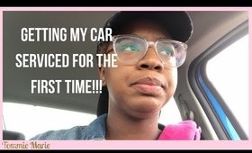 Adulting: Getting My Car Serviced & Cleaning it!  || RANDOM VLOG