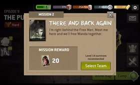The Walking Dead: No Man's Land Episode 9: THE PURSUIT MISSION 2 THERE AND BACK AGAIN ( HARD MODE)
