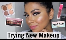 Trying New Makeup Products & First Impressions | MissBeautyAdikt