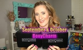 September & October BoxyCharm Boxes