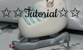 Ice Skate Charm Tutorial