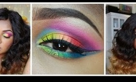 Take Me To Brazil (Make up tutorial) using BH Cosmetics "Take me to Brazil" palette