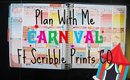 Plan With Me: Carnival Ft Scribble Prints CO