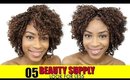 How to Style Synthetic Curly Wig► Beauty Supply Store Hair Series [Ep.5]