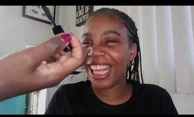 Doing my 13 year old Niece Make up