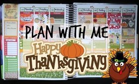 Plan With Me: Thanksgiving