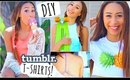 Easy and Quick DIY T Shirts Inspired by Tumblr Photos! ☼