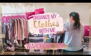 Organize My Clothes With Me // Wardrobe Tour | fashionxfairytale