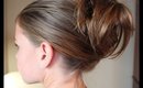 Hairstyles for Beginners: Easy Clip Updo Hairstyle