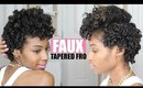 Faux Tapered Natural Hair Cut| #TargetStyle