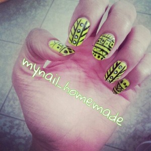 follow me on instagram : mynail_homemade