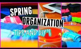 Room Organization Tips & DIY's for Spring 2015