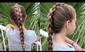 How To: French Four (4) Strand 3D / Round Braid | Pretty Hair is Fun