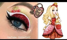 Ever After High's Apple White Makeup Tutorial