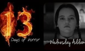 13 Days of Horror - Wednesday Addams Tutorial