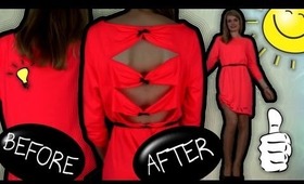 How to Renovate / Recycle your Old Dress. Dress Transformation!
