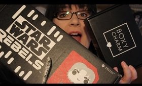 Star Wars Rebels & BoxyCharm Unboxings - March 2017