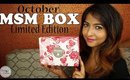 MSM BOX October 2015 | 1st Anniversary Box | Rose Edition