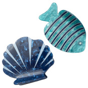 Frasier Sterling Amalfi Claw Clip Set