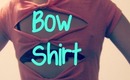♡ DIY- Bow Shirt ♡