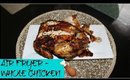 HOW TO AIR FRY A WHOLE CHICKEN