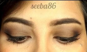 Neutral Daytime Smokey Eye Makeup Tutorial | Seeba86