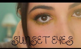 Sunset Eyes a NYX Face Awards Entry