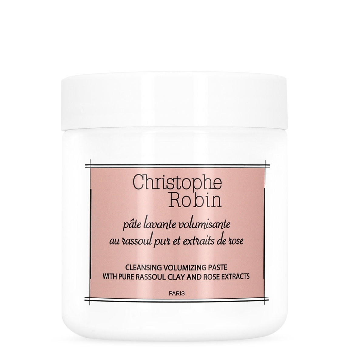 Christophe Robin Cleansing Volumizing Rassoul Paste with Pure Rassoul Clay and Rose Extracts 75 ml alternative view 1 - product swatch.