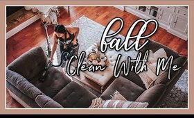 LONG FALL CLEAN WITH ME | ENTIRE HOME ORGANIZATION