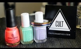 Blackbox By Cult Cosmetics Review- Nail Polish Subscription! | OliviaMakeupChannel