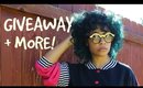 Curly Fro, New Channel, Giveaway & more