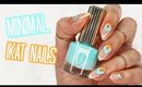 Minimalistic IKAT Nails | Kirakiranail ♡