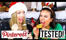 Pinterest Recipes TESTED #1 || CHRISTMAS BAKING w/ Adelaine Morin!