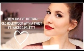 NAKED 3 New Years Eve Tutorial! ♡ | Old Hollywood with a Twist