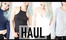 American Haul Try On ♥ Brandy Melville, Sephora, Hollister, Anthropologie Makeup Clothing ♥ Wengie