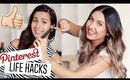 PINTEREST BEAUTY LIFEHACKS! YAY OR NAY?