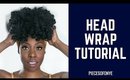 Head Wrap Tutorial | 3 Quick and Easy Ways to Wear Ankara Head Wrap with Curly Hair