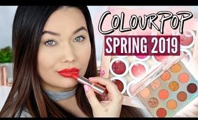 COLOURPOP Spring Sweet Talk Collection REAL FACE SWATCHES!