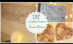 DIY wooden room decorations ♥