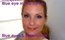 How To:  Blauwe oogmake-up voor blond haar & blauwe ogen #Request#Make-upByMerel Tutorials