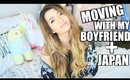MOVING IN WITH MY BOYFRIEND + Going to Japan?!