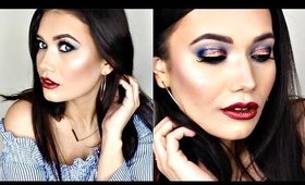 Fourth of July Makeup Tutorial | Violet Voss x Laura Lee Palette