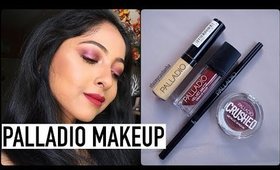 PALLADIO MAKEUP HAUL + REVIEW | Micro Brow Pencil, Velvet Matte Lip Color, etc | Stacey Castanha