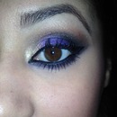 Purple and gold eyes